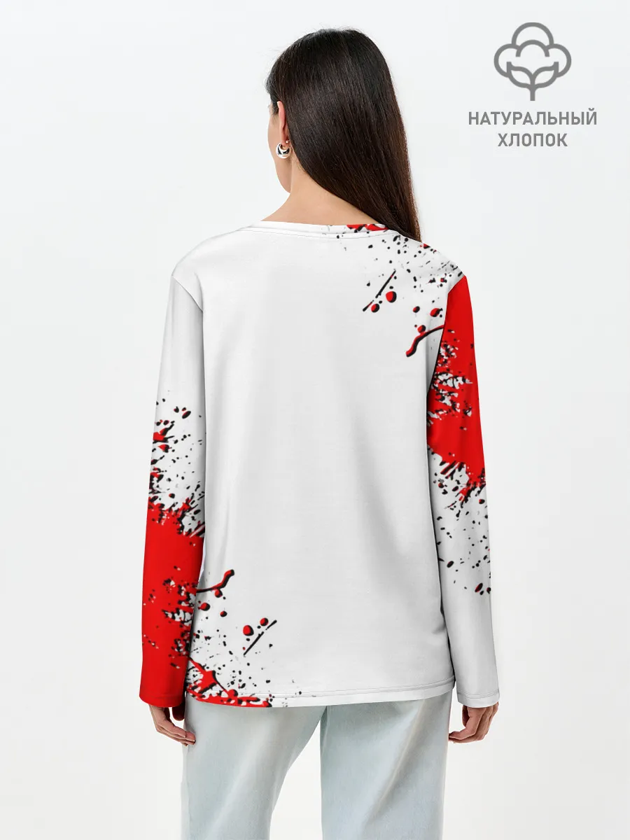 Лонгслив женский. Хлопок / offspring