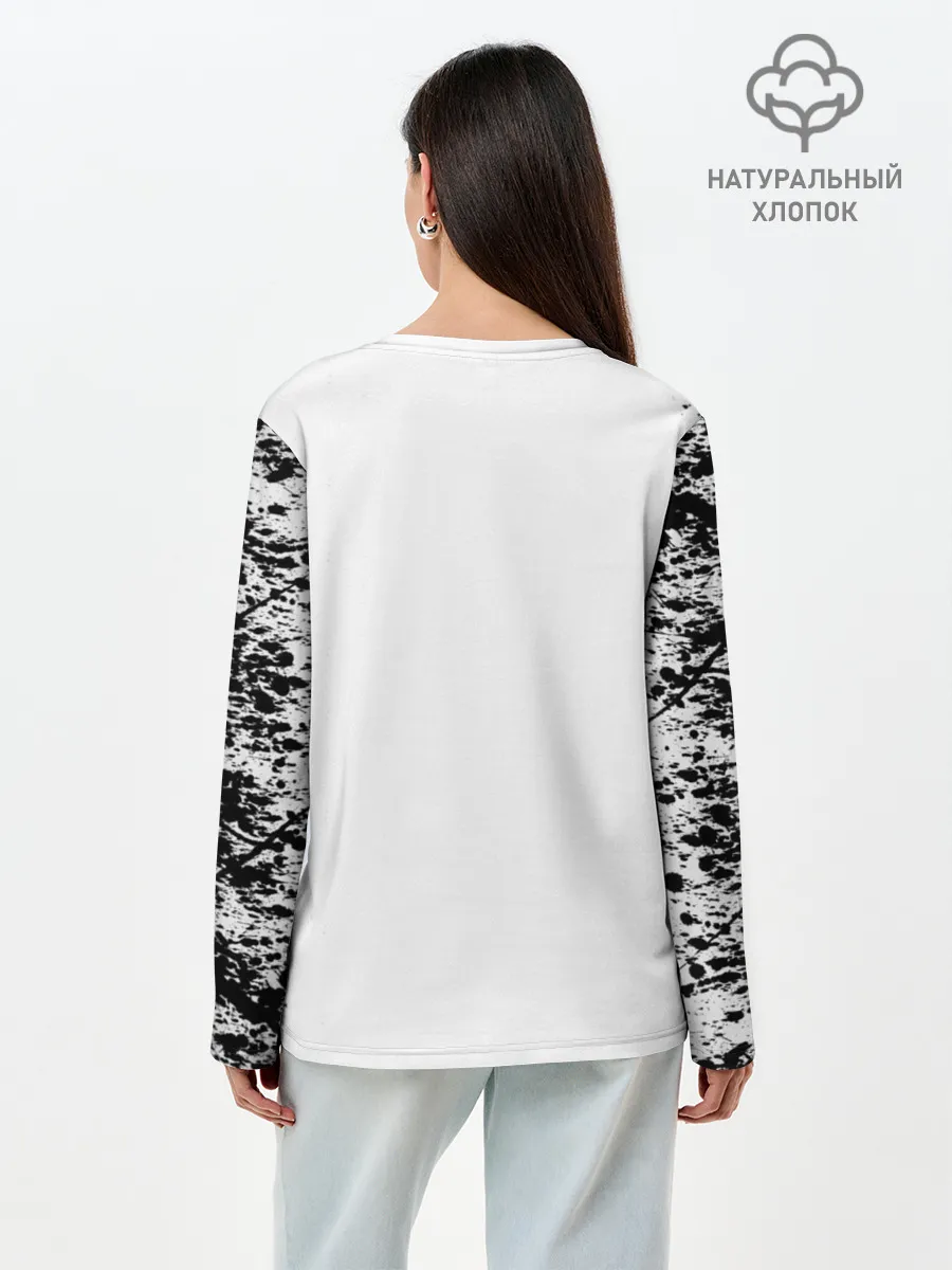 Лонгслив женский. Хлопок / radiohead