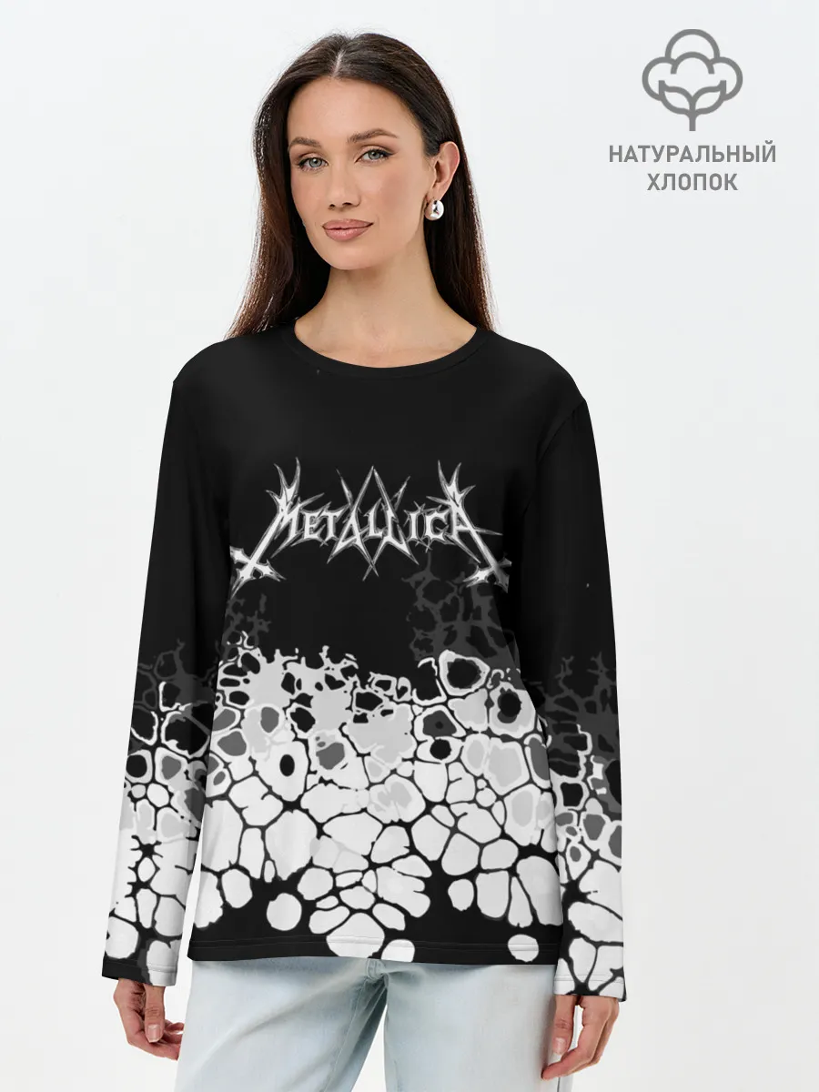 Лонгслив женский. Хлопок / mayhem