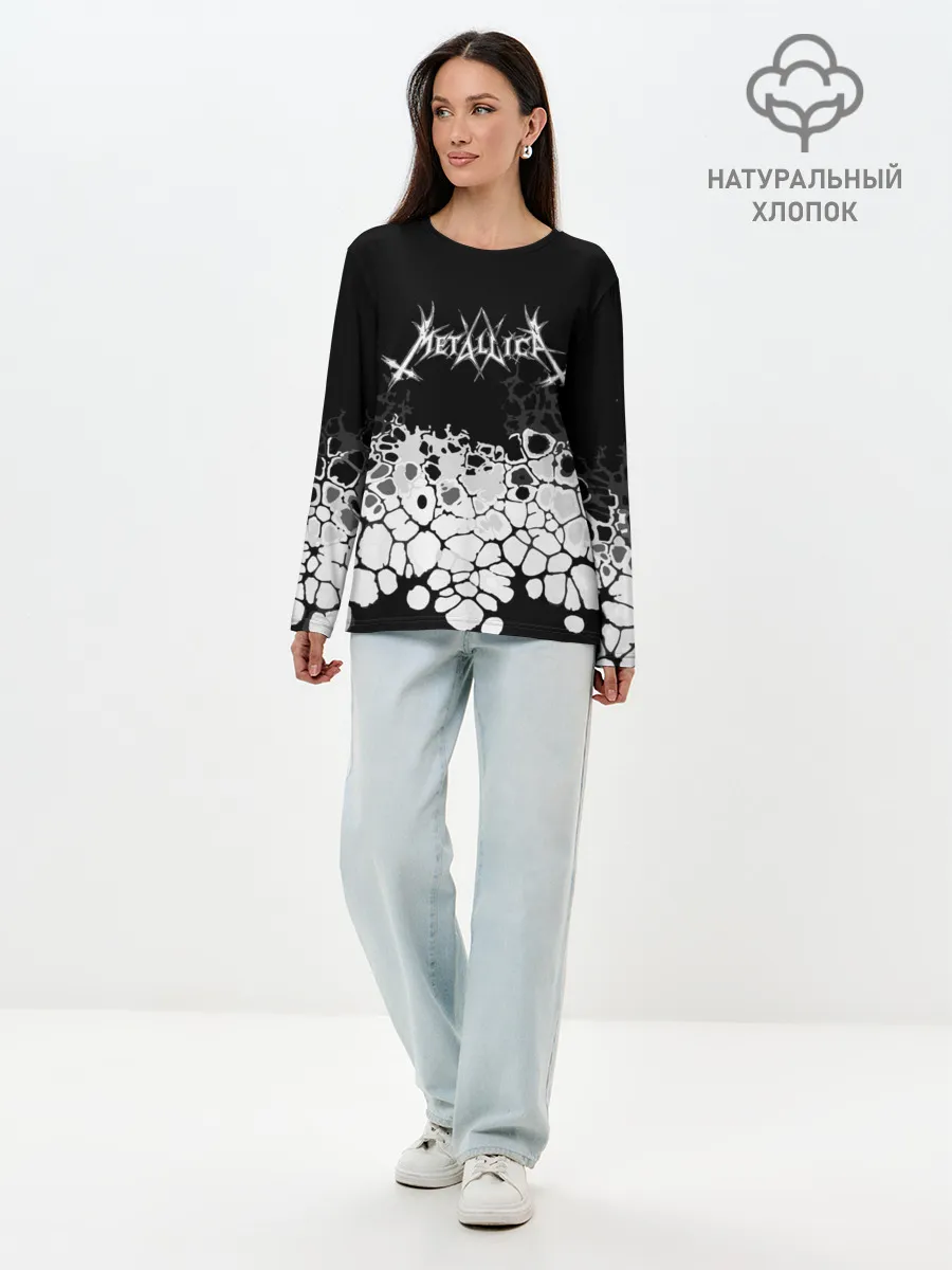 Лонгслив женский. Хлопок / mayhem