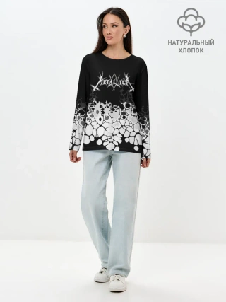 Лонгслив женский. Хлопок / mayhem