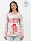 Лонгслив женский. Хлопок / cannibal corpse