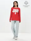 Лонгслив женский. Хлопок / КРОВОСТОК