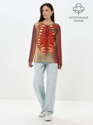 Лонгслив женский. Хлопок / cs:go | X-Ray Style