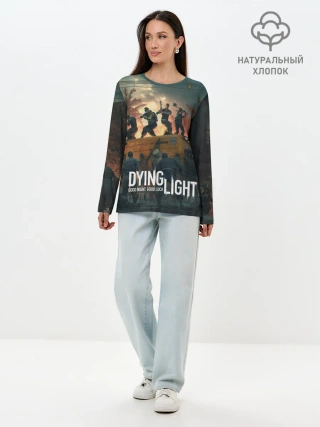 Лонгслив женский. Хлопок / Dying Light