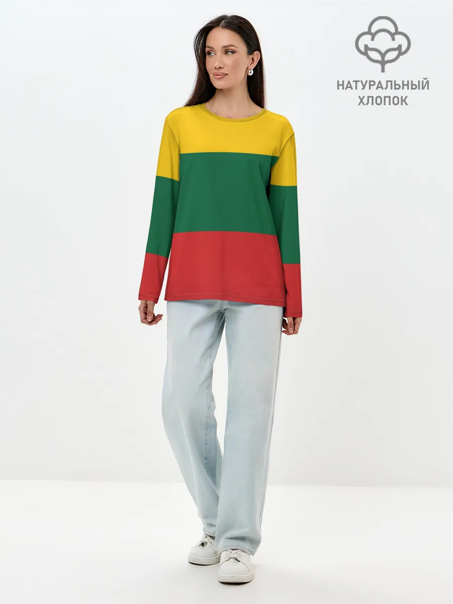 Лонгслив женский. Хлопок / RASTAMAN