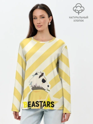 Лонгслив женский. Хлопок / Гоухин beastars