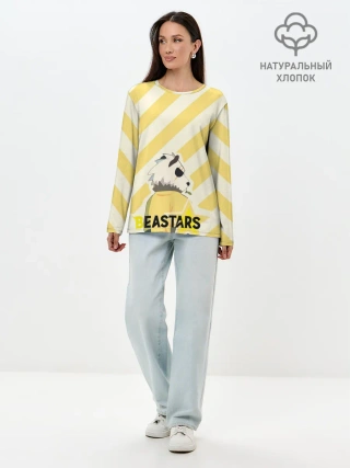Лонгслив женский. Хлопок / Гоухин beastars