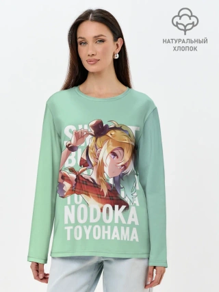 Лонгслив женский. Хлопок / Bunny and Mai