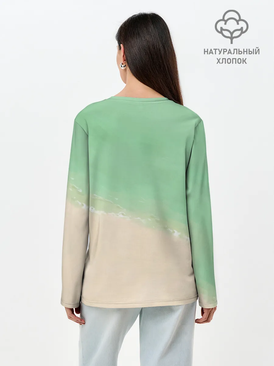 Лонгслив женский. Хлопок / Bunny a Girl