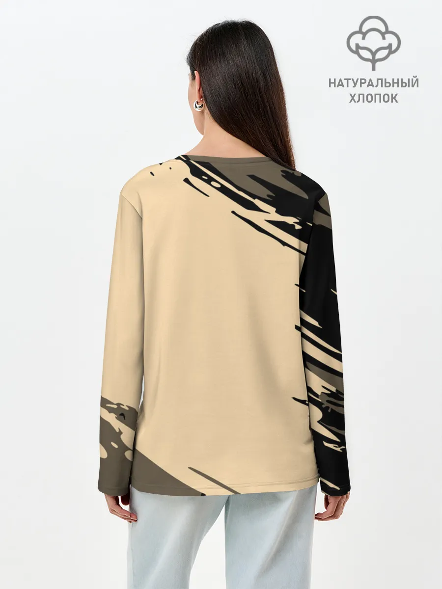 Лонгслив женский. Хлопок / Kimetsu no Yaiba