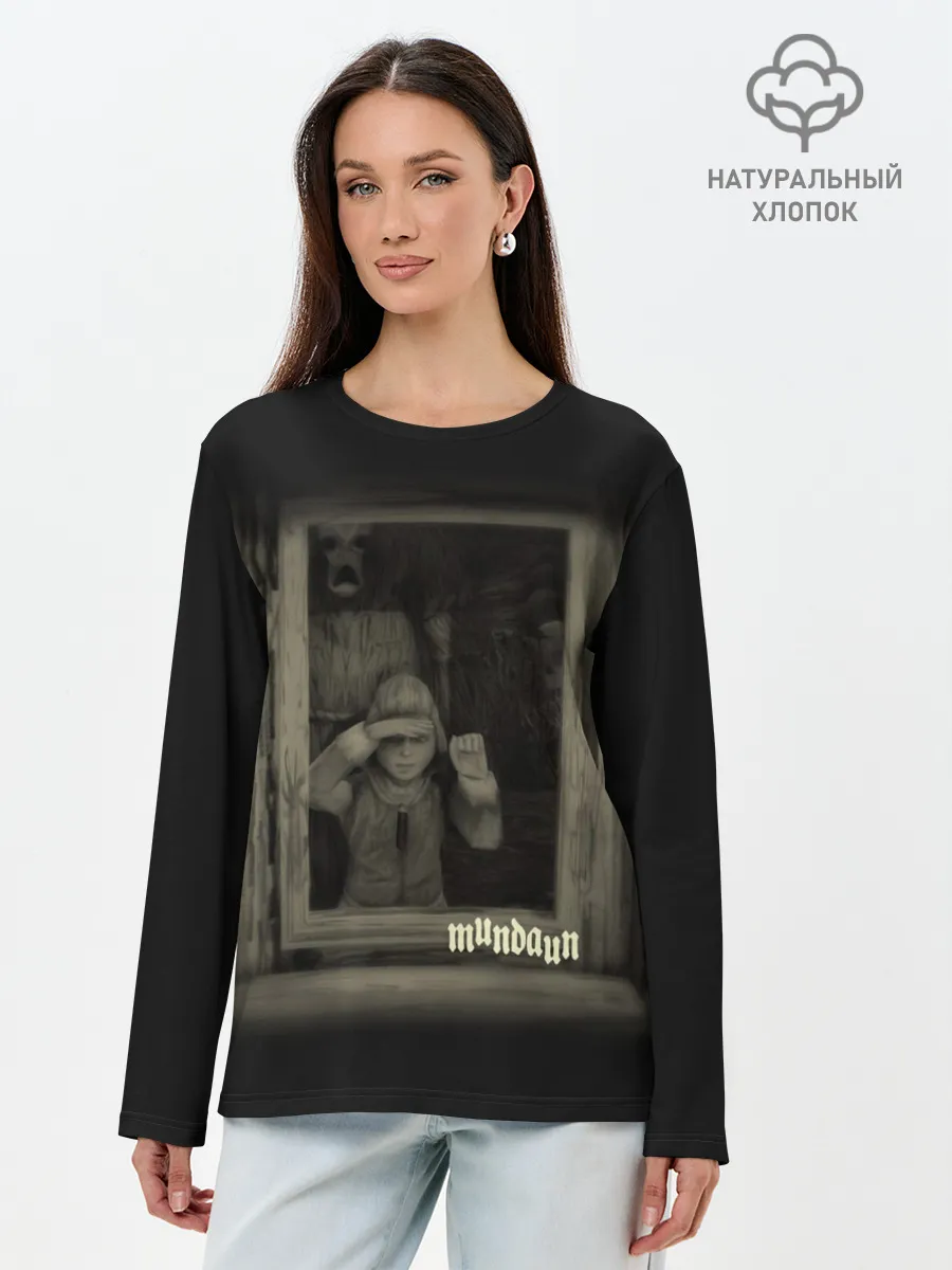Лонгслив женский. Хлопок / Mundaun