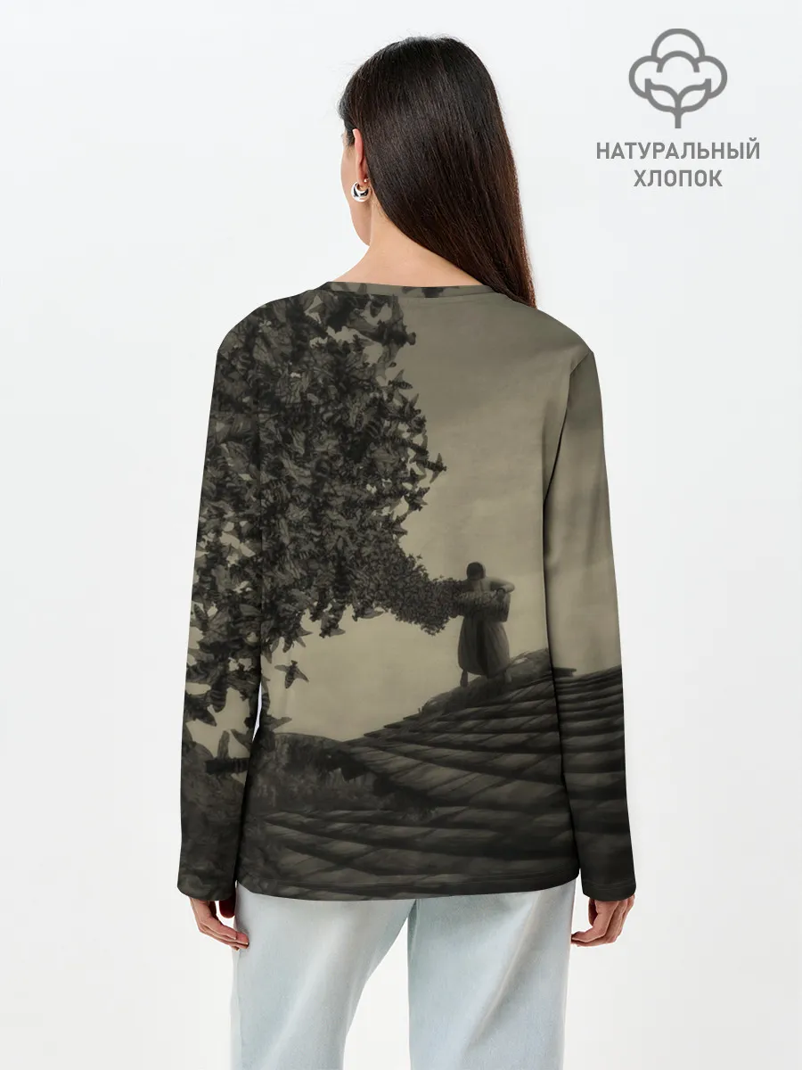 Лонгслив женский. Хлопок / Mundaun