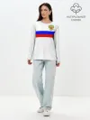 Лонгслив женский. Хлопок / СБОРНАЯ РОССИИ 2021