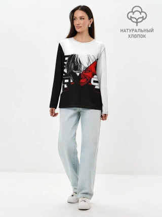 Лонгслив женский. Хлопок / ТОКИЙСКИЙ ГУЛЬ