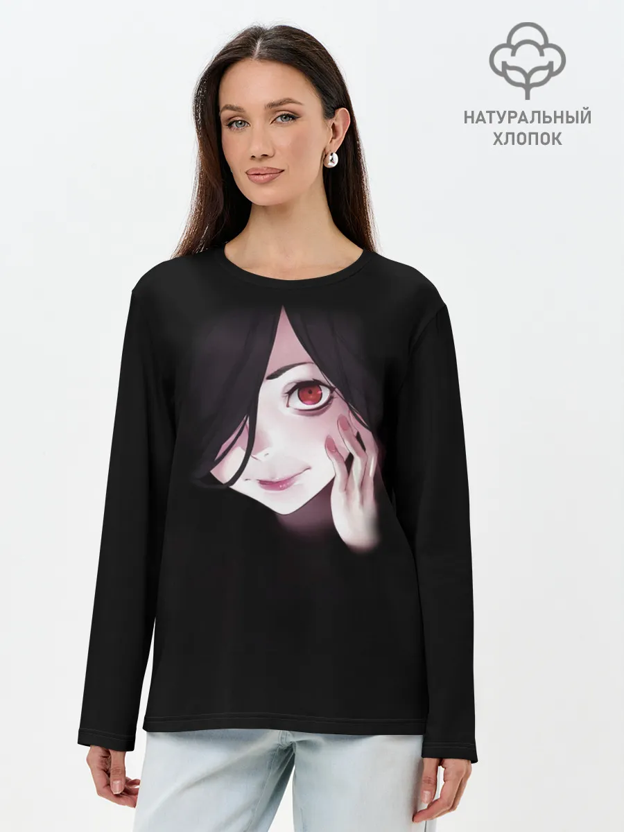 Лонгслив женский. Хлопок / Food wars Shokugeki no Soma