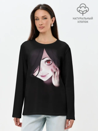 Лонгслив женский. Хлопок / Food wars Shokugeki no Soma