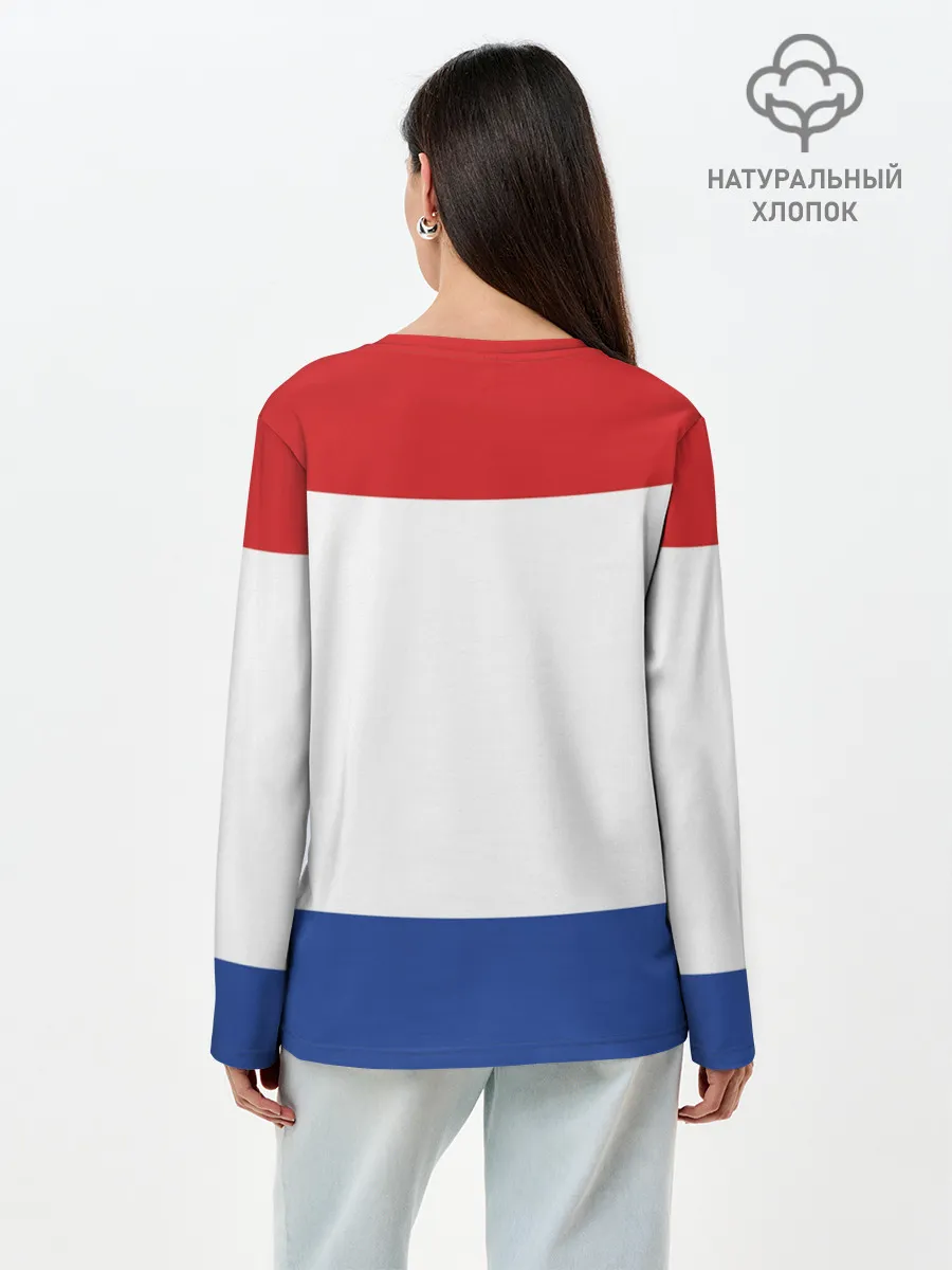 Лонгслив женский. Хлопок / Мордовия