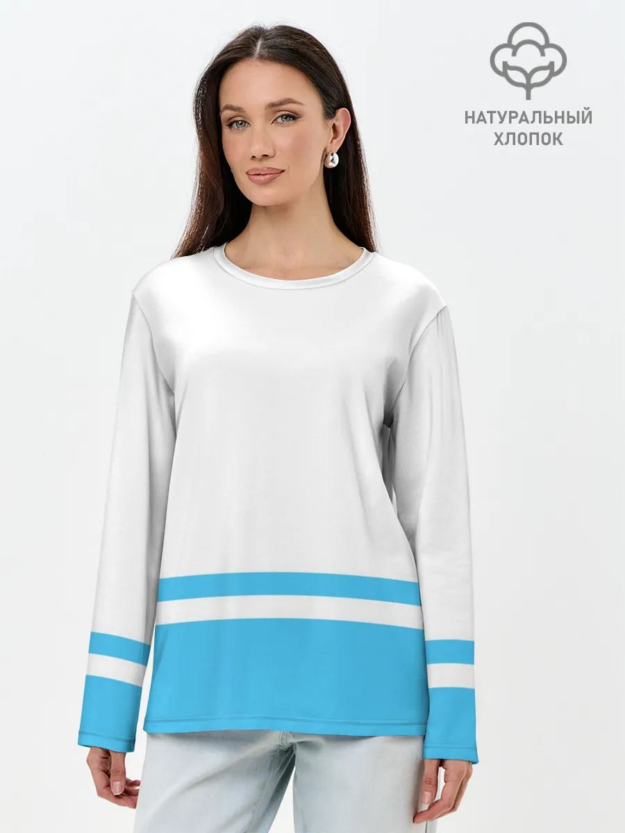 Лонгслив женский. Хлопок / Республика Алтай