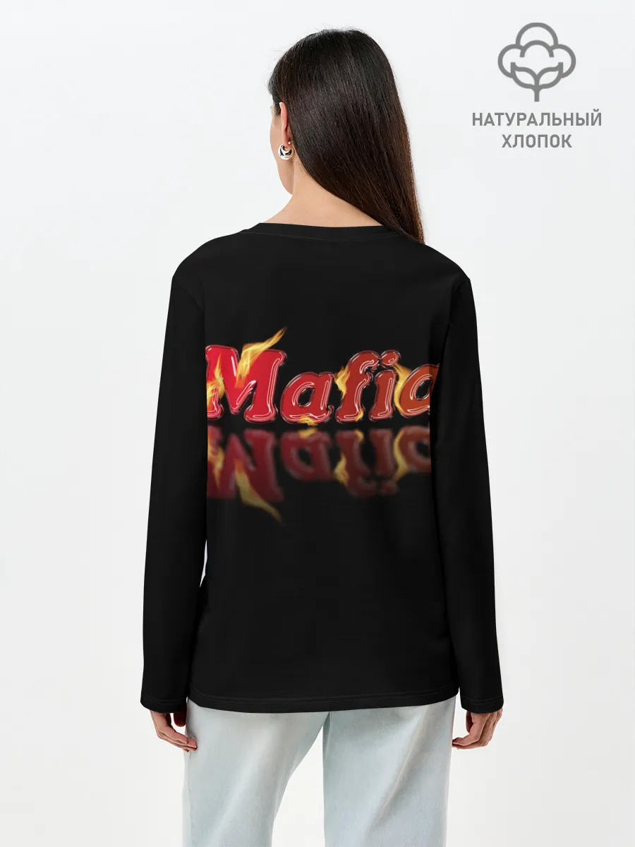 Лонгслив женский. Хлопок / Мафия | Mafia