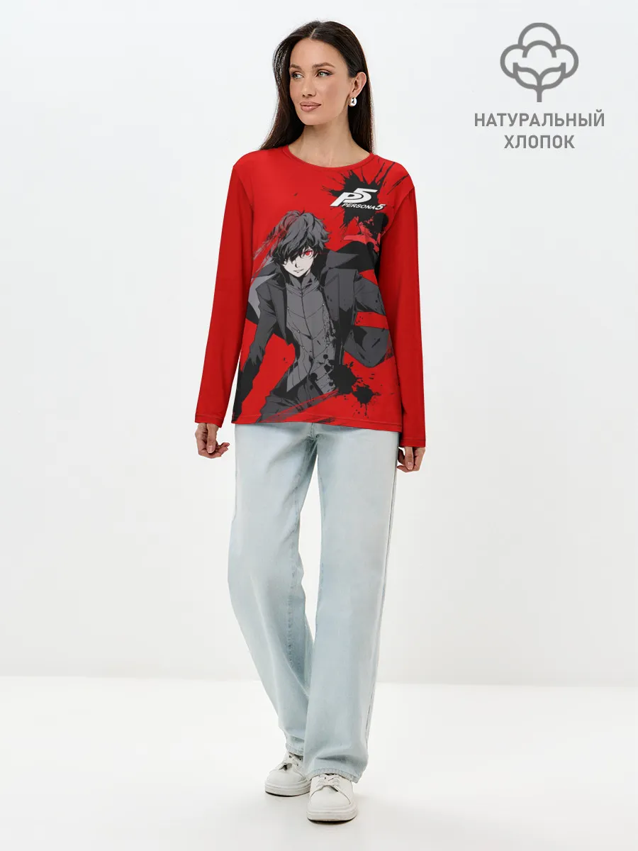 Лонгслив женский. Хлопок / joker