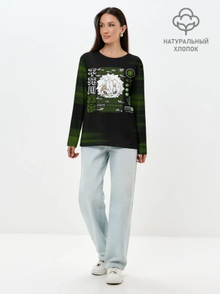 Лонгслив женский. Хлопок / SANEMI SHINAZUGAWA