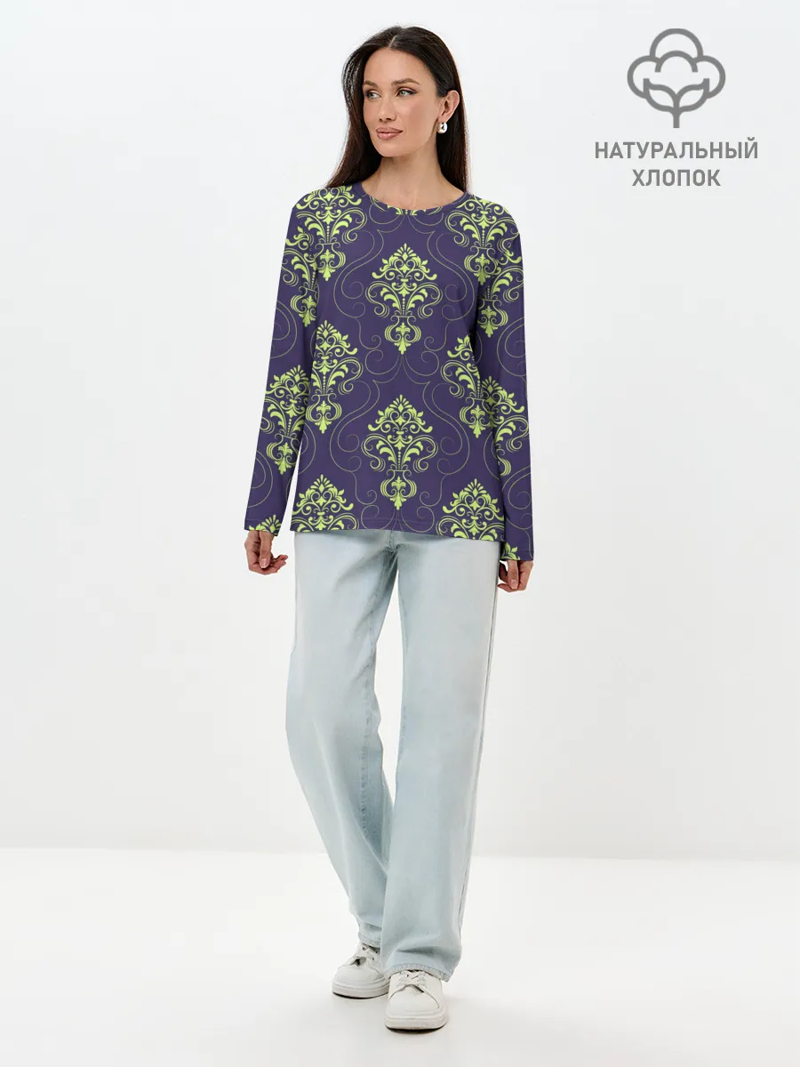 Лонгслив женский. Хлопок / VENZEL