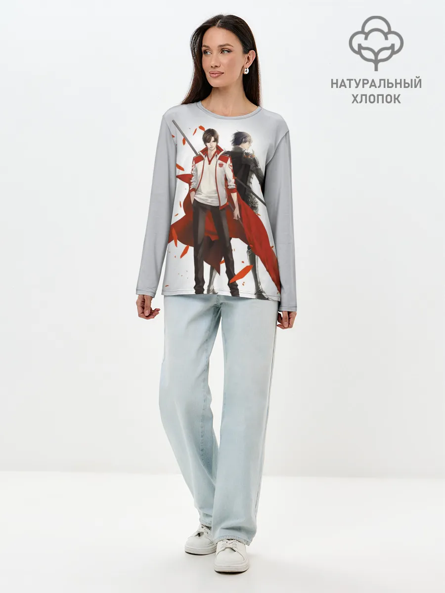 Лонгслив женский. Хлопок / Master of Skill Ye Xiu