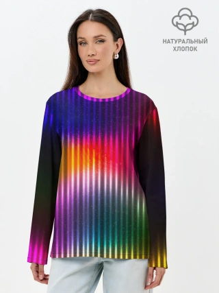 Лонгслив женский. Хлопок / SPECTR