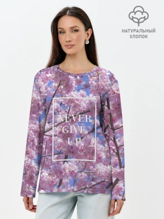 Лонгслив женский. Хлопок / Культура Японии