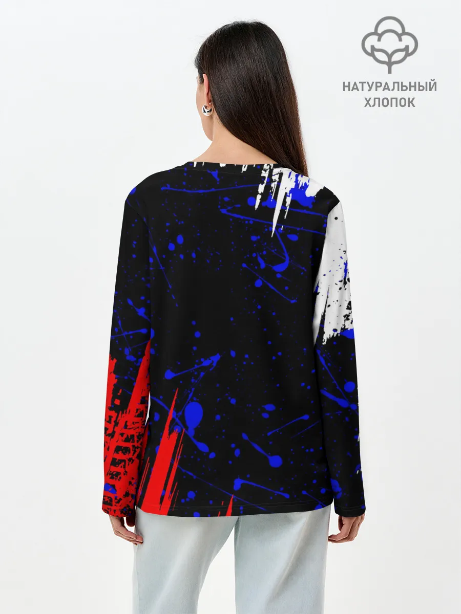 Лонгслив женский. Хлопок / HONDA.