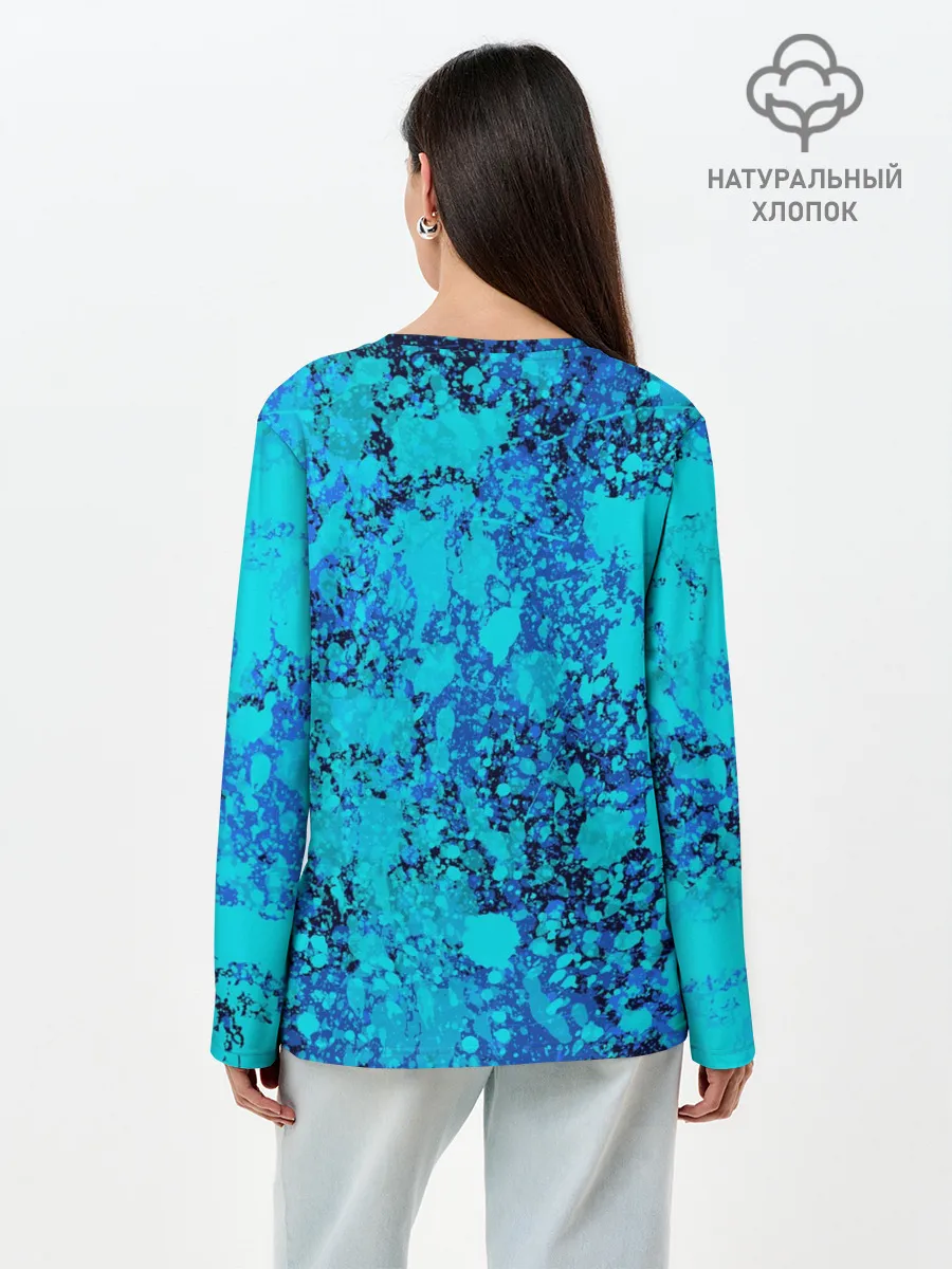 Лонгслив женский. Хлопок / САНС