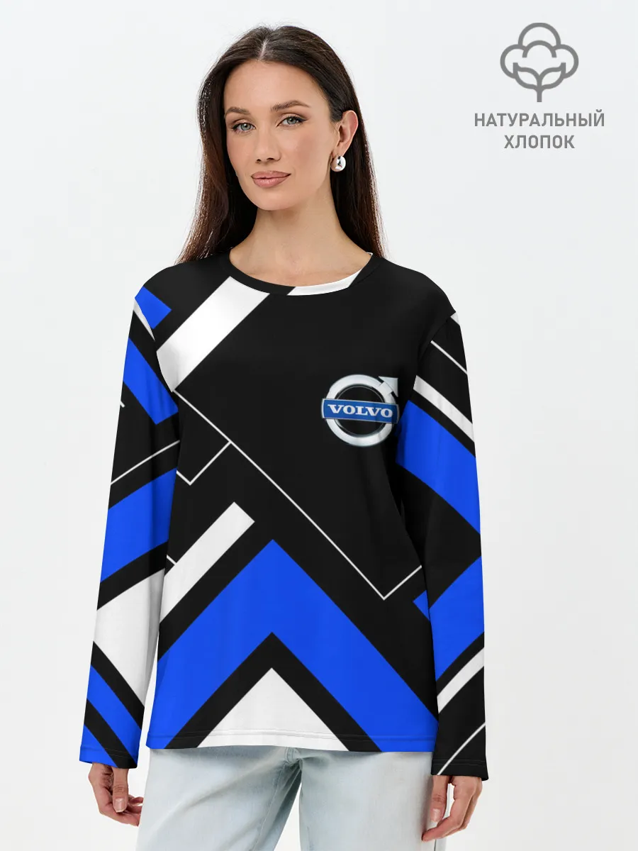 Лонгслив женский. Хлопок / Volvo Personvagnar