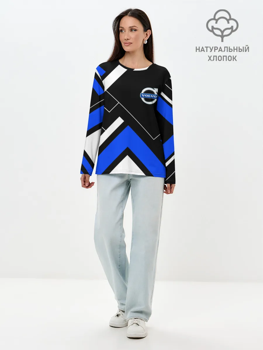 Лонгслив женский. Хлопок / Volvo Personvagnar