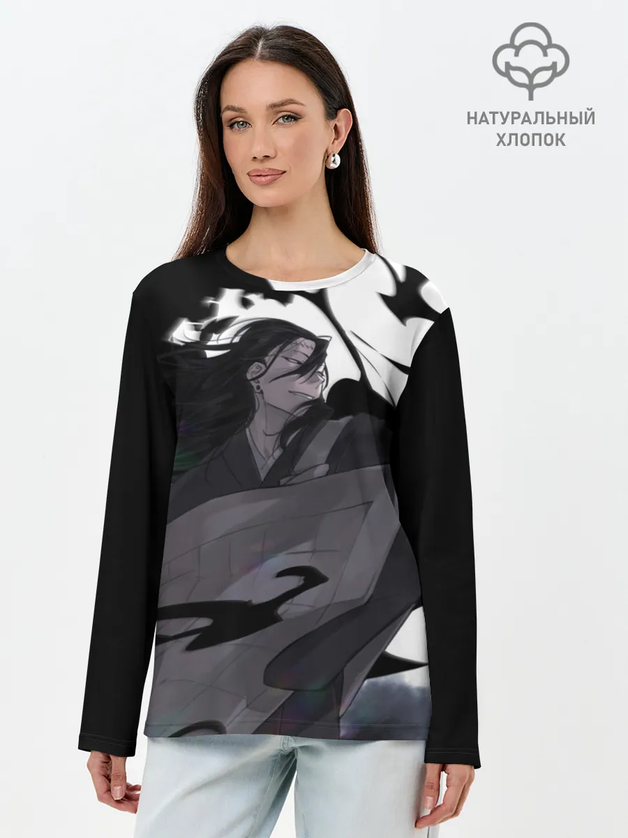 Лонгслив женский. Хлопок / Магическая Битва