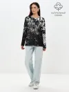 Лонгслив женский. Хлопок / Floral Pattern