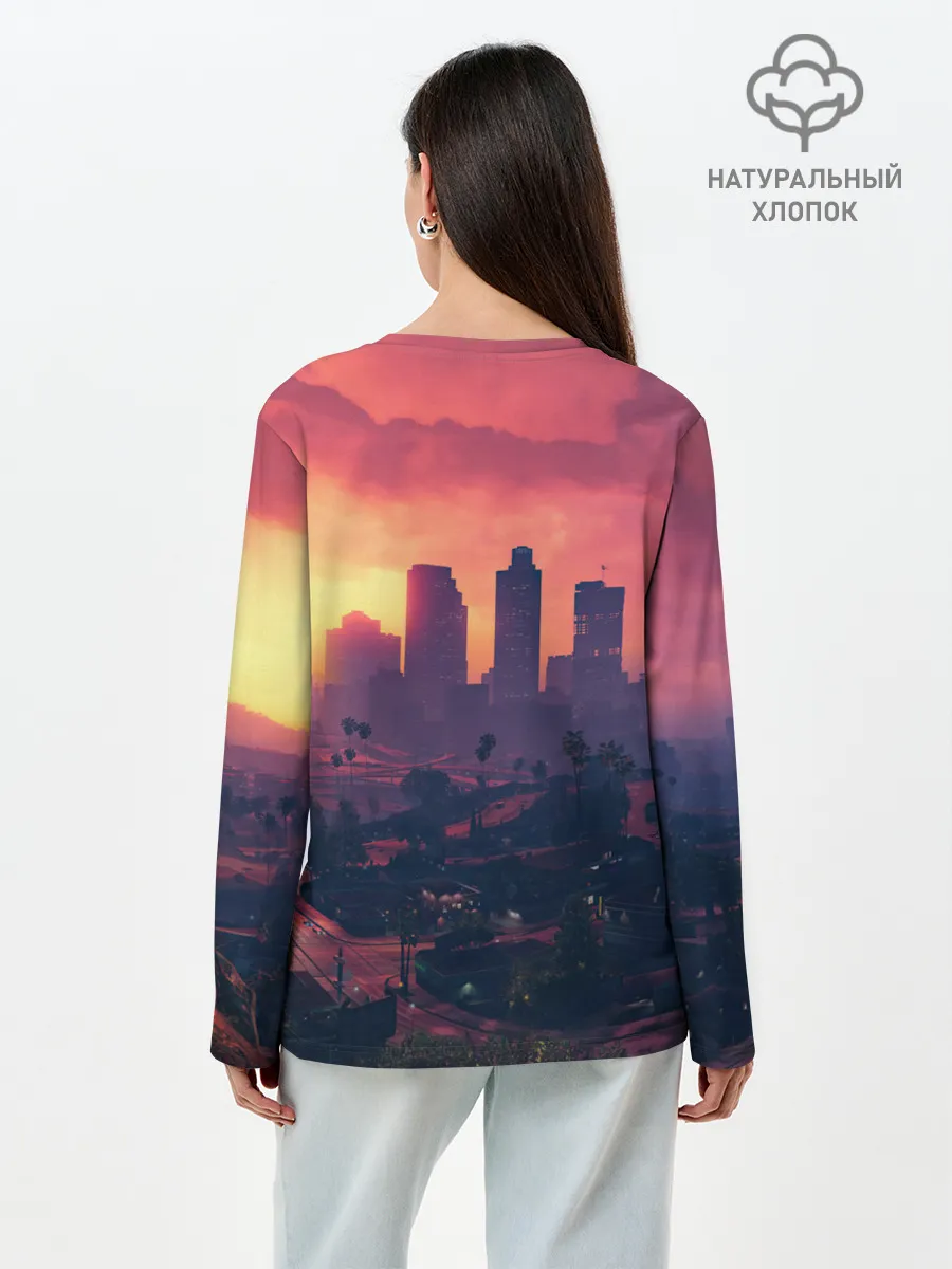 Лонгслив женский. Хлопок / Los Santos | GTA