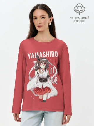 Лонгслив женский. Хлопок / Аниме Yamashiro / Ямаширо