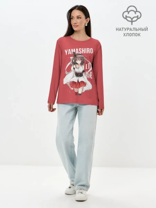 Лонгслив женский. Хлопок / Аниме Yamashiro / Ямаширо