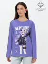 Лонгслив женский. Хлопок / Нептун / Neptune