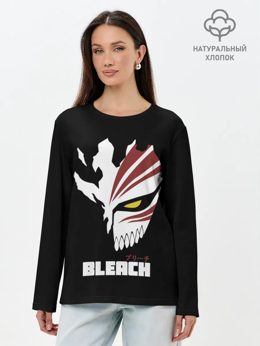 Лонгслив женский. Хлопок / BLEACH MASK