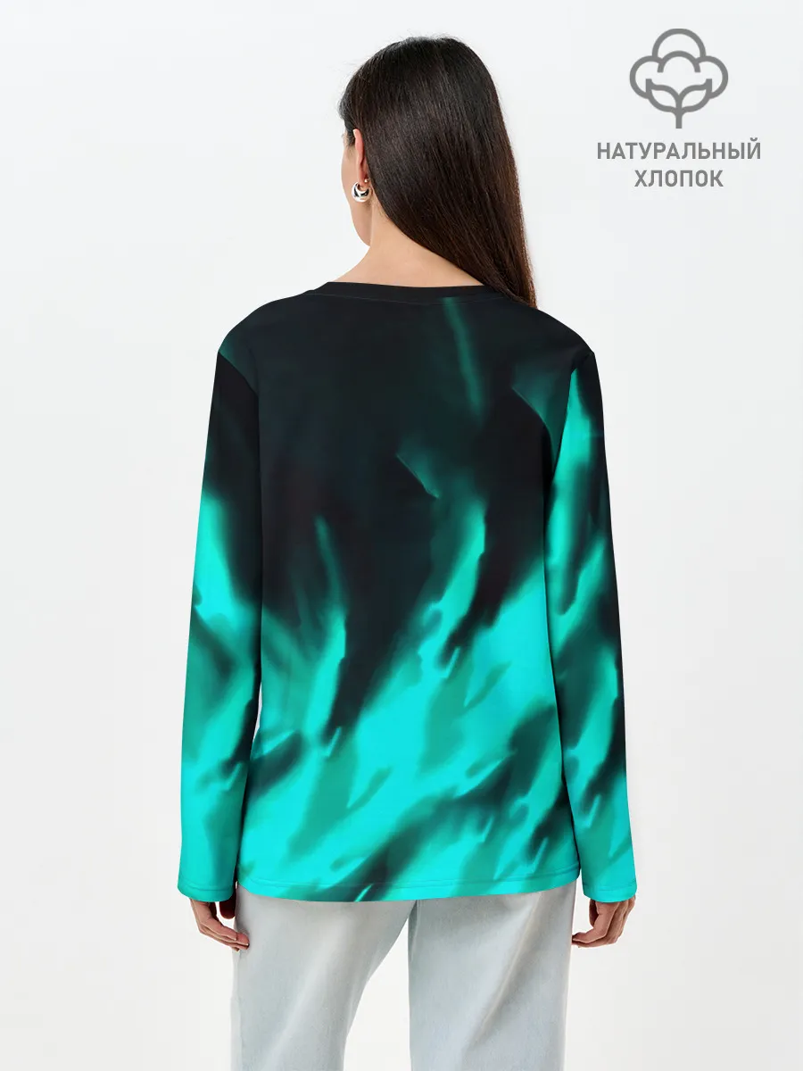 Лонгслив женский. Хлопок / Улькиорра Сифер / Ulquiorra