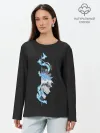 Лонгслив женский. Хлопок / Занпакто. Блич