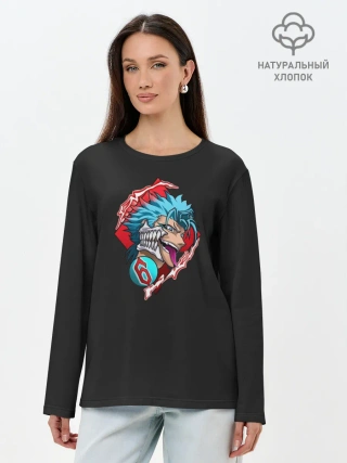 Лонгслив женский. Хлопок / Гриммджоу. Эспада