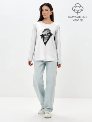 Лонгслив женский. Хлопок / Hollow Ichigo