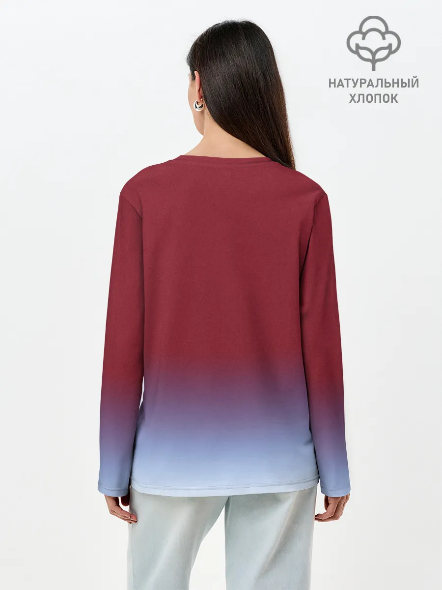 Лонгслив женский. Хлопок / Акира