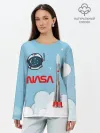 Лонгслив женский. Хлопок / Mission NASA