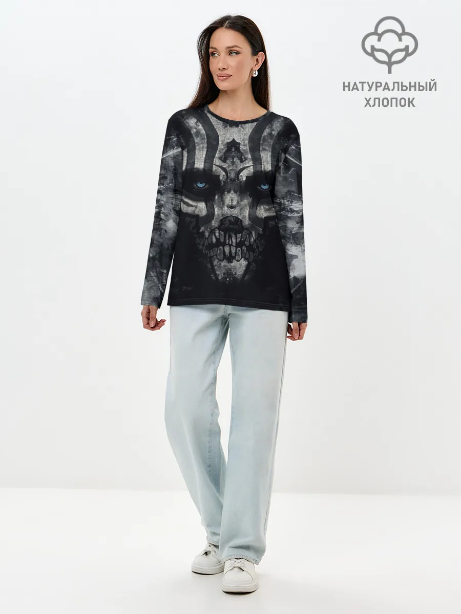 Лонгслив женский. Хлопок / OLD SHAMAN