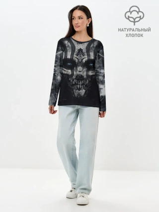 Лонгслив женский. Хлопок / OLD SHAMAN
