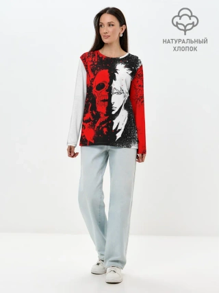 Лонгслив женский. Хлопок / ИЧИГО БЛИЧ | ICHIGO BLEACH